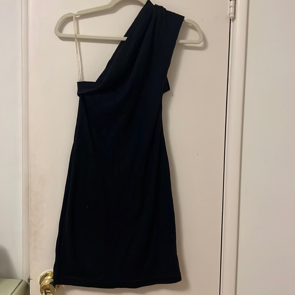 American Apparel Cotton One Shoulder Dress!